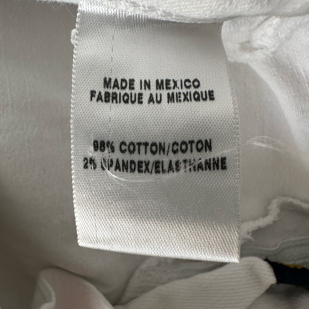 Lucky Brand midrise Charlie Capri white jeans size 10/30 - Picture 14 of 16